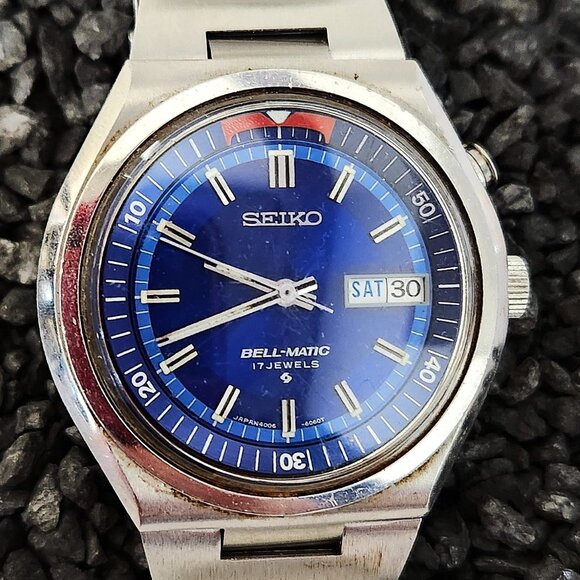 Vintage Seiko Bell-Matic 4006 - 6041.  Automatic - Picture 1 of 7